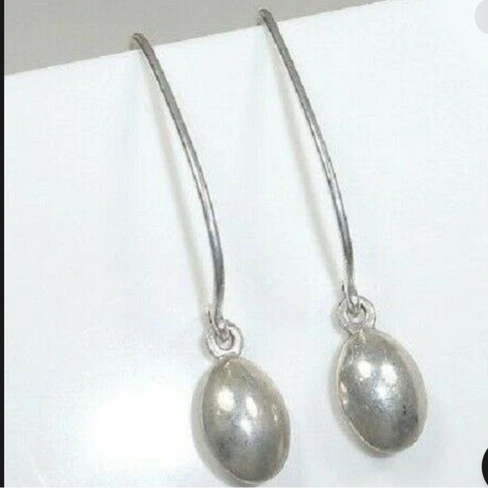 Silpada Oval Drop Treader Earrings - Picture 3 of 5